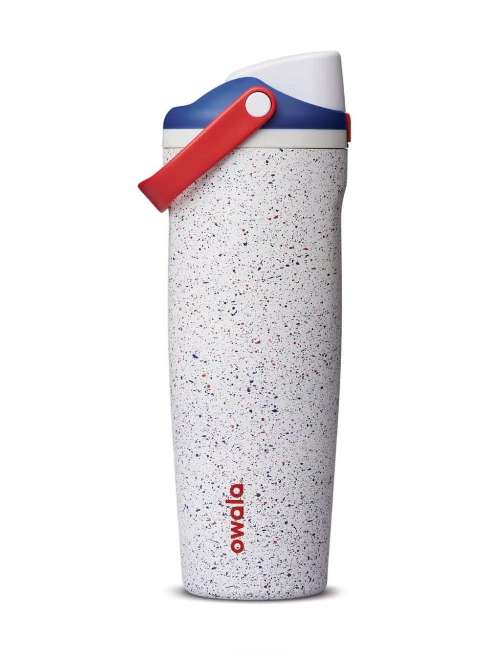 Owala FreeSip Sway Splash of Liberty Stainless Steel Water Bottle - Confetti